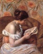 Pierre Auguste Renoir, woman reading